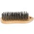 Wire Hand Block Brush Wood Handle Rectangular